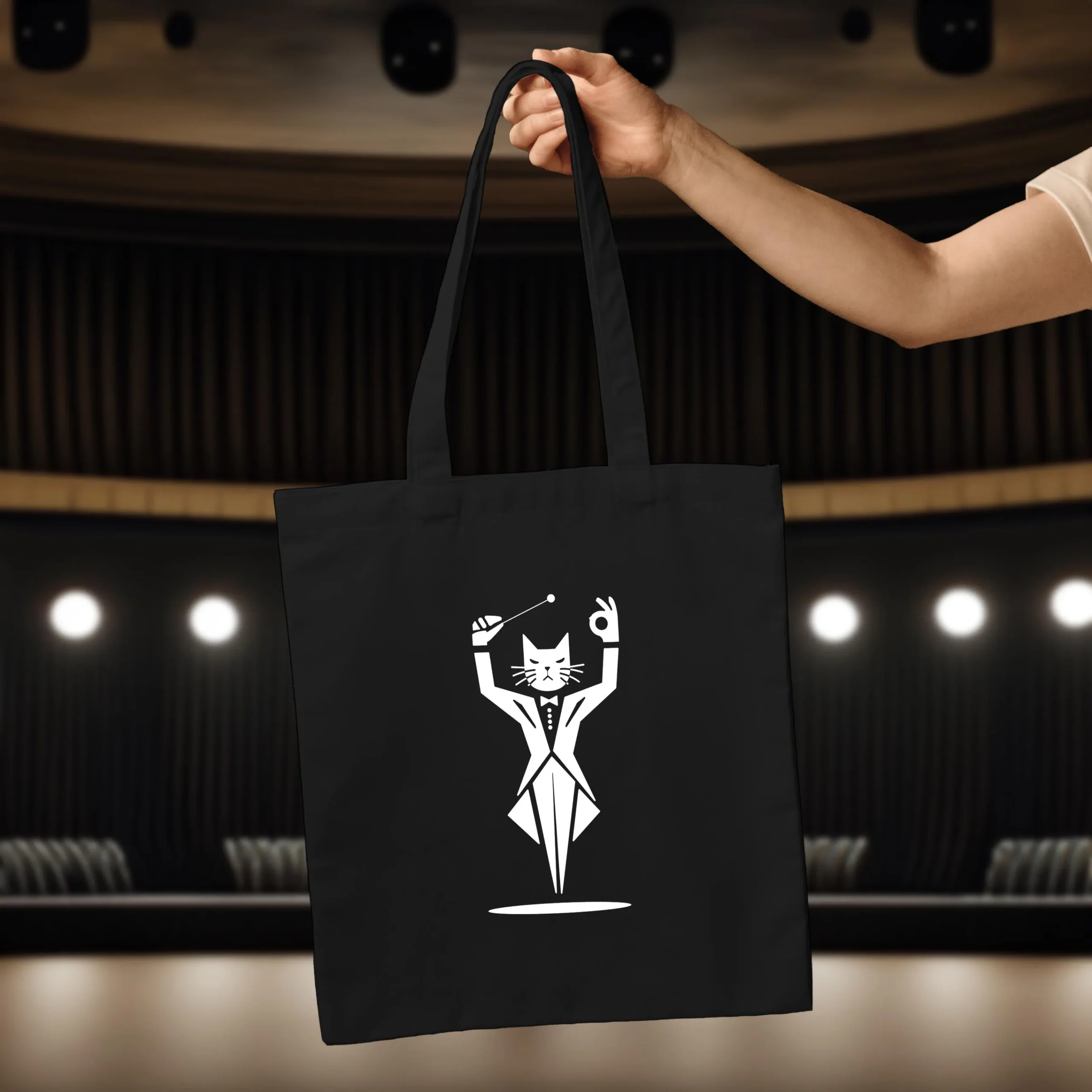 Beutel - Dirigent Katze – Bild 4