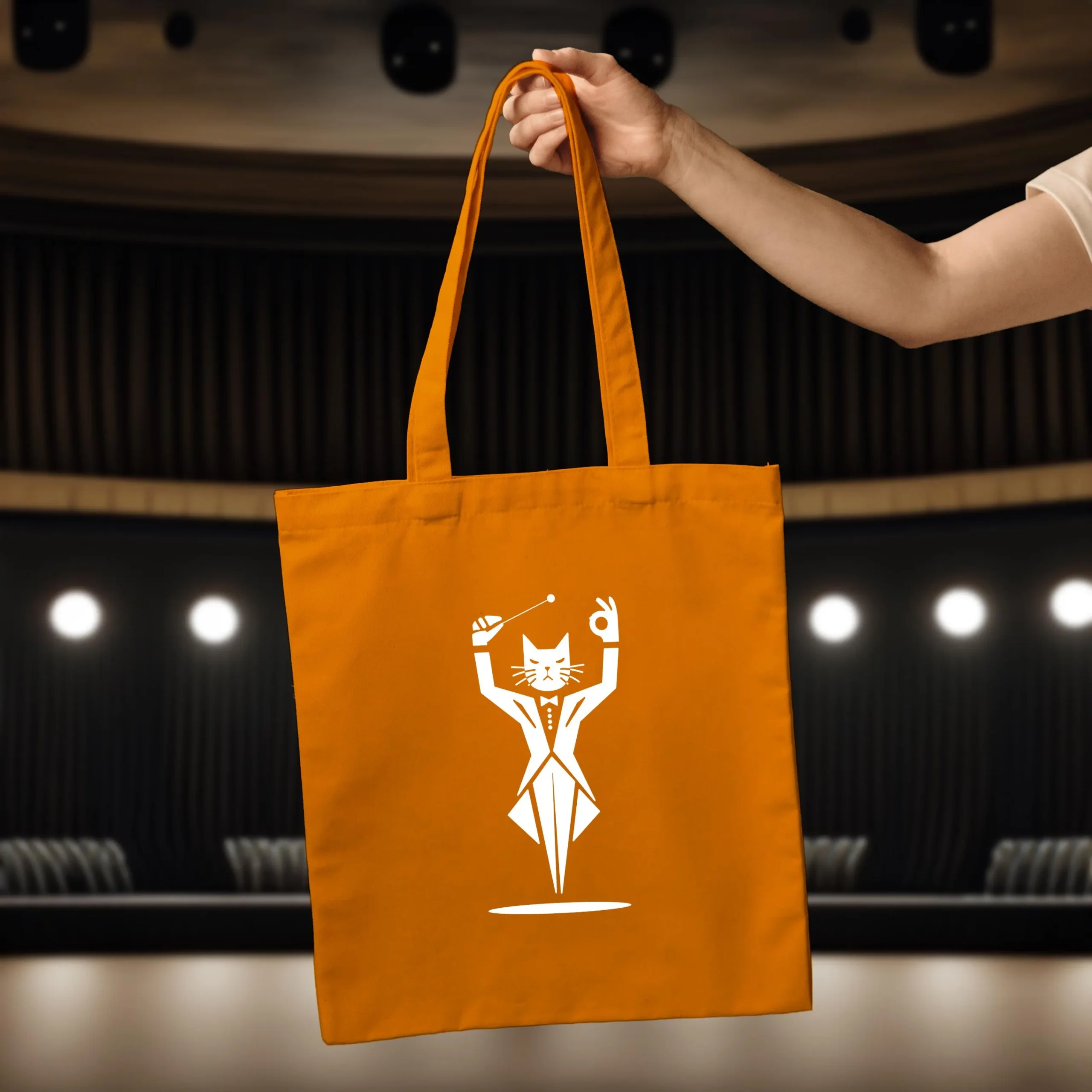 Beutel - Dirigent Katze – Bild 8